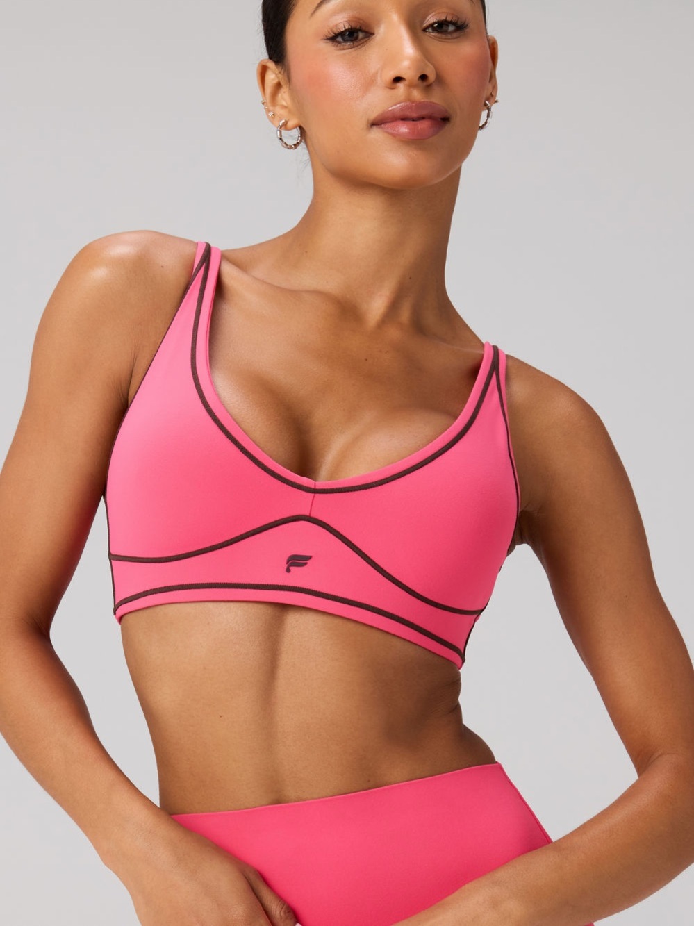 NWT Fabletics PureLuxe Longline Low Impact Bra